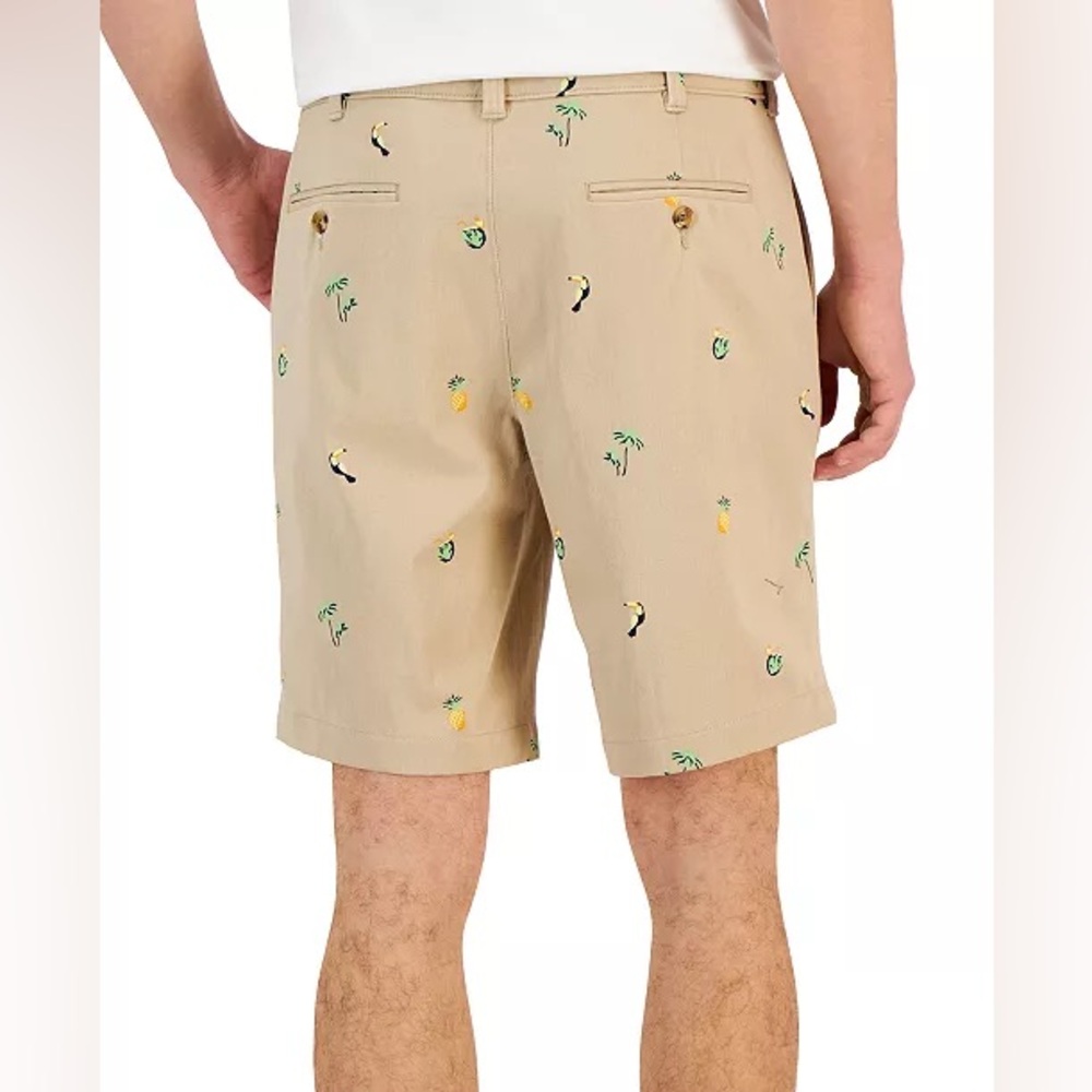 CLUB ROOM Men's Vacay Icons Schiffli Shorts - NWT - Picture 2 of 3